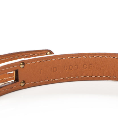 Hermes Niloticus Lizard Kelly Double Tour Bracelet S Ficelle 4 of 7