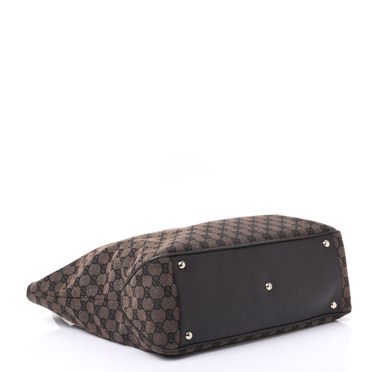 Monogram Tote Dark Brown