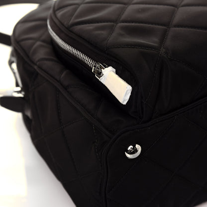 Prada Nylon Tessuto Impuntu Quilted Backpack Black 7 of 10