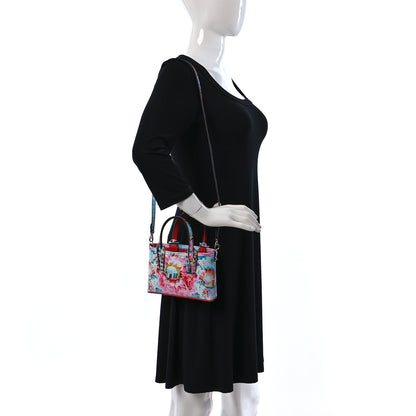 Christian Louboutin Calfskin Cabata Celebration Tote Multicolor 2 of 9