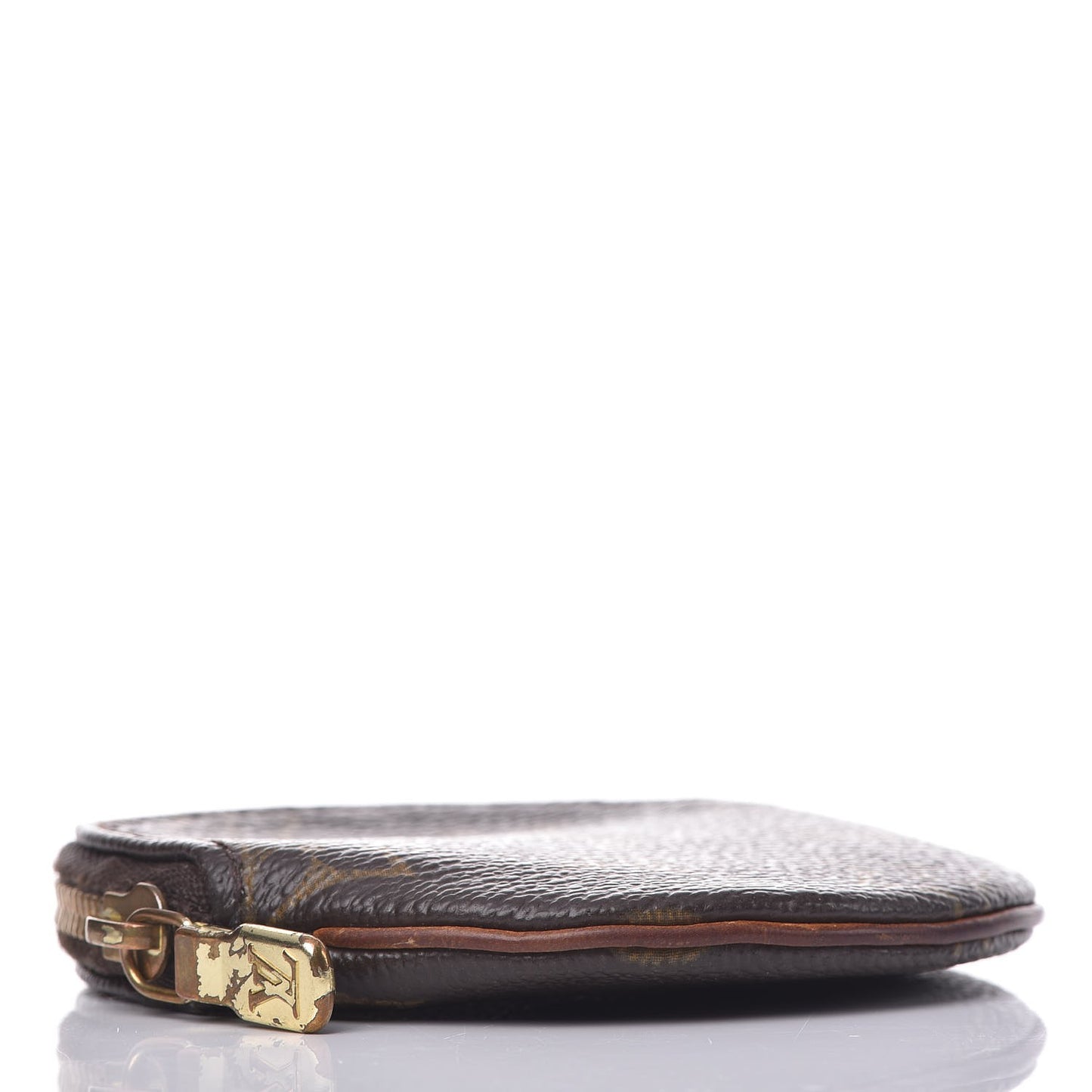 Monogram Round Coin Purse