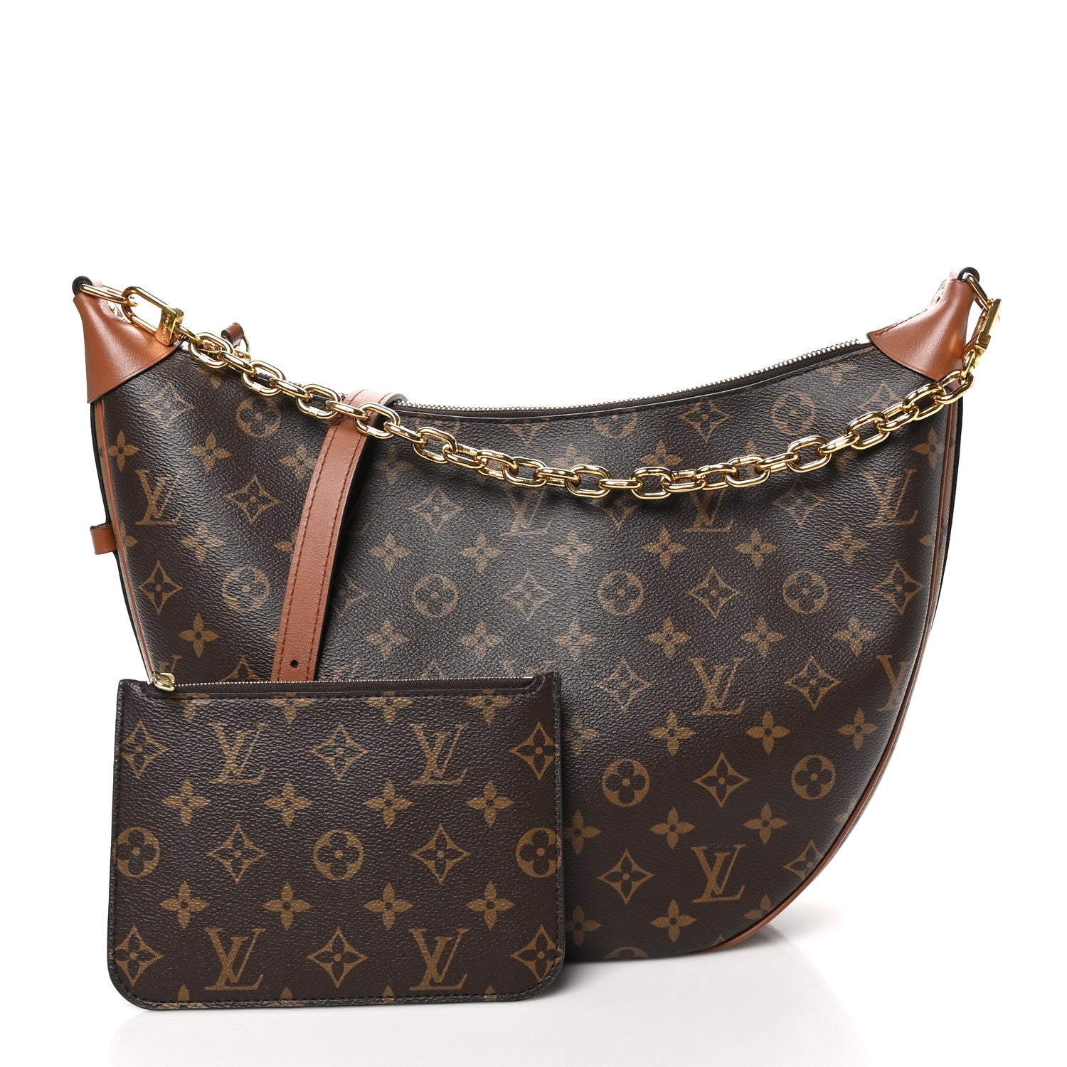 Louis Vuitton Reverse Monogram Loop Hobo 3 of 10