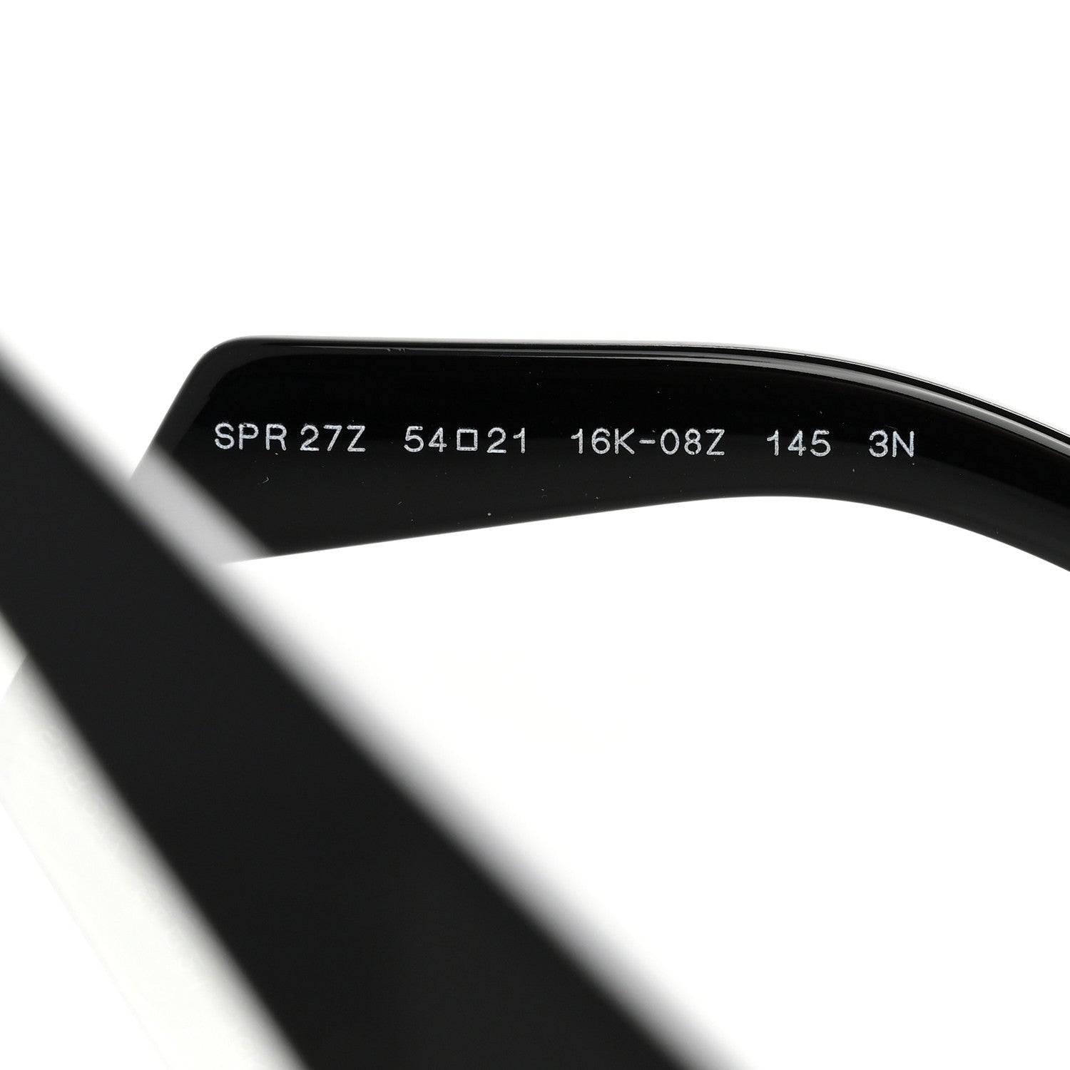 Prada Acetate Symbole Sunglasses SPR 27Z Black 5 of 8