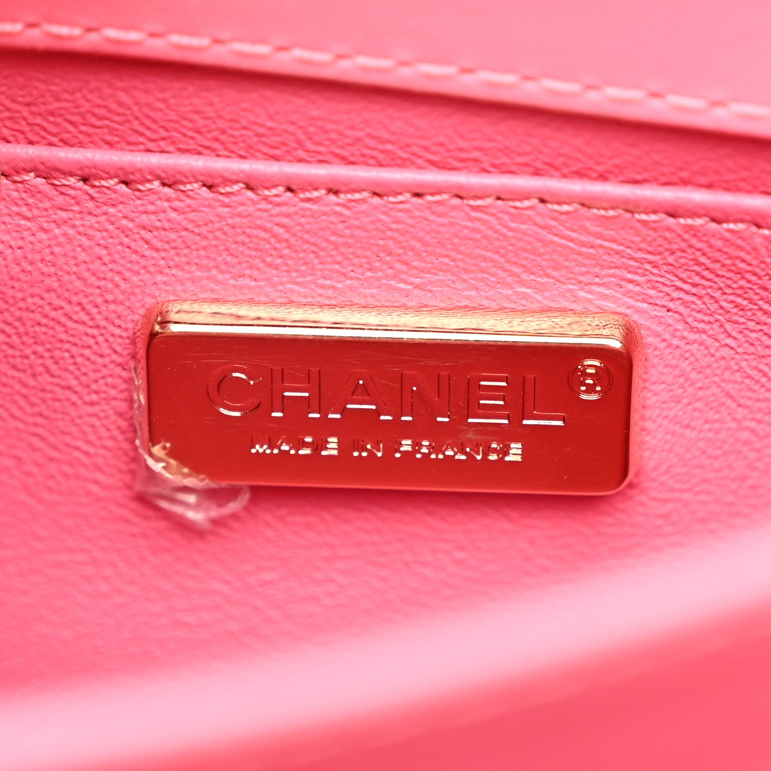 Chanel Snakeskin Small Braided Chic Flap Pink 6 of 11