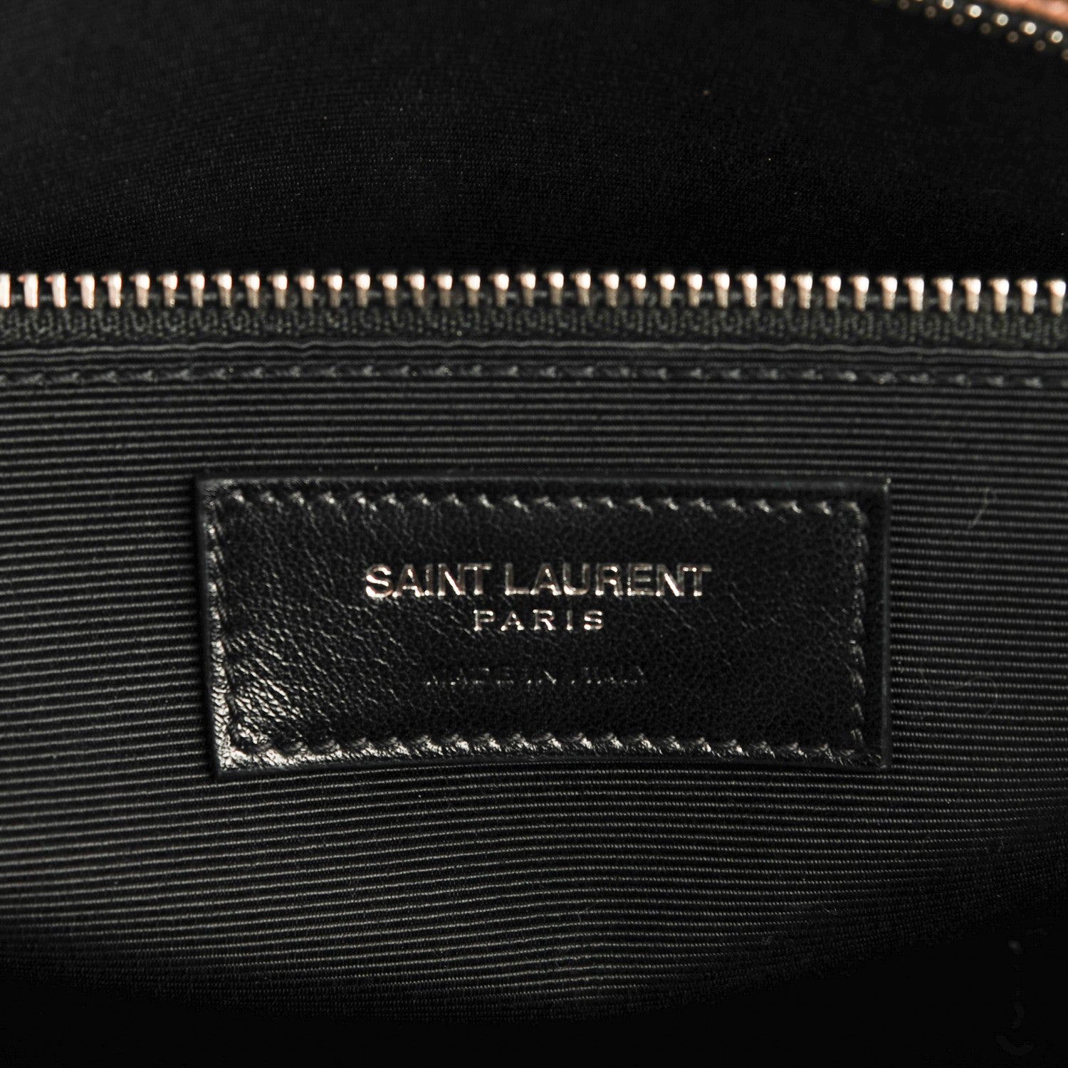 Saint Laurent Grained Calfskin Small Sac De Jour Taupe 6 of 8