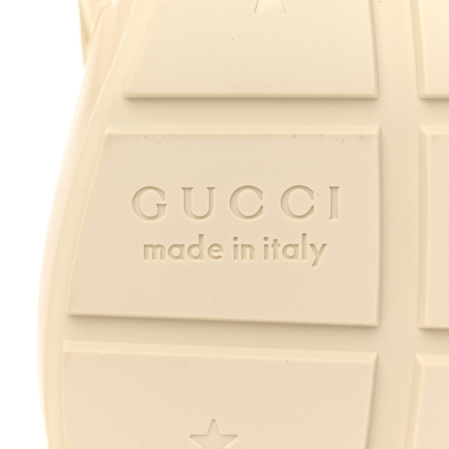 Gucci Calfskin Love Parade Mens Rhyton Sneakers 9.5 Ivory Multicolor 7 of 18