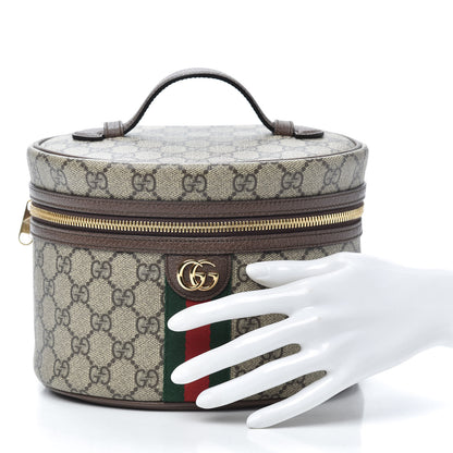 Gucci GG Supreme Monogram Ophidia Vanity Cosmetic Case 2 of 6