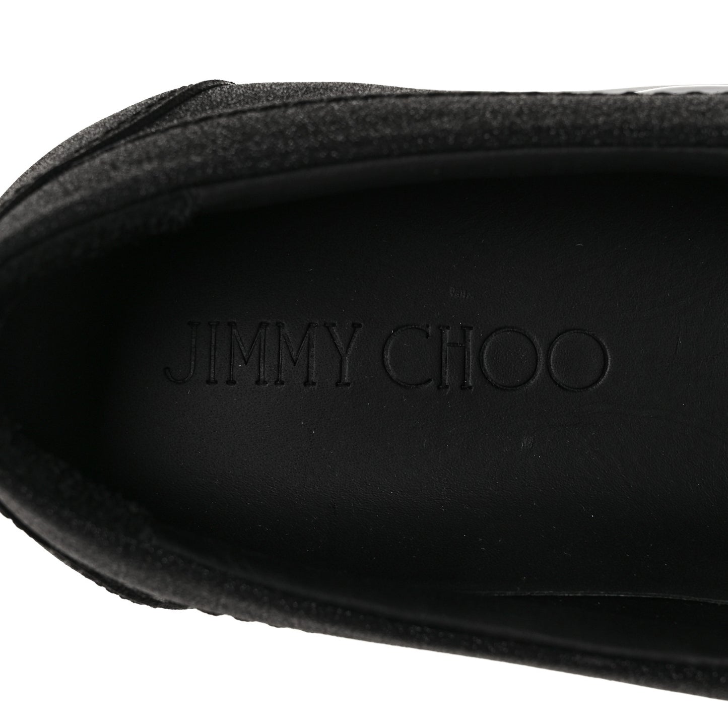 Fine Glitter Suede Mens Grove Sneakers 43.5 Black
