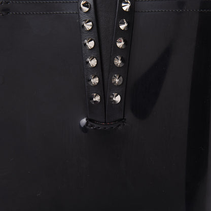 Christian Louboutin PVC Spikes Mini East West Cabata Tote Black 8 of 10
