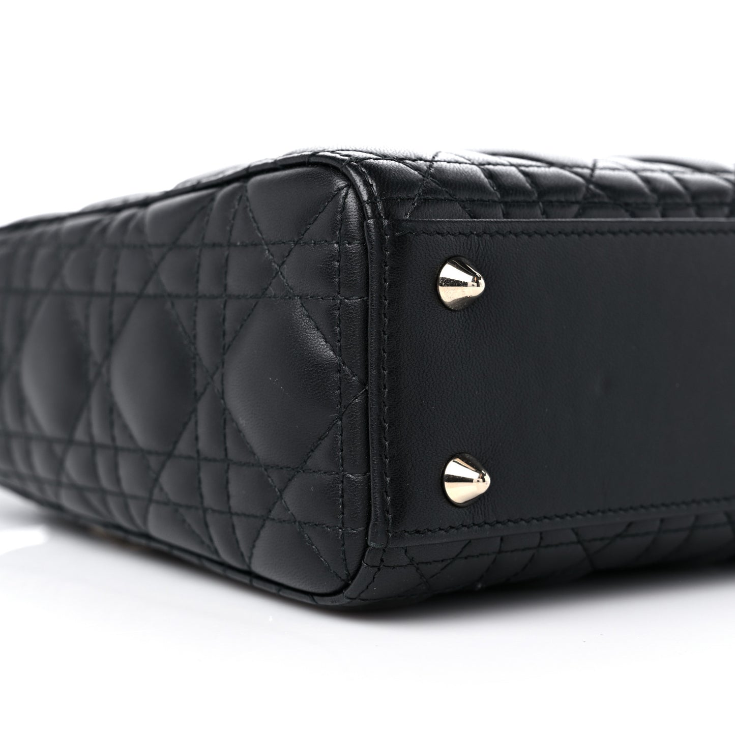 Lambskin Cannage Small My ABCDior Lady Dior Black