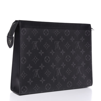 Louis Vuitton Monogram Eclipse Pochette Voyage MM 3 of 9