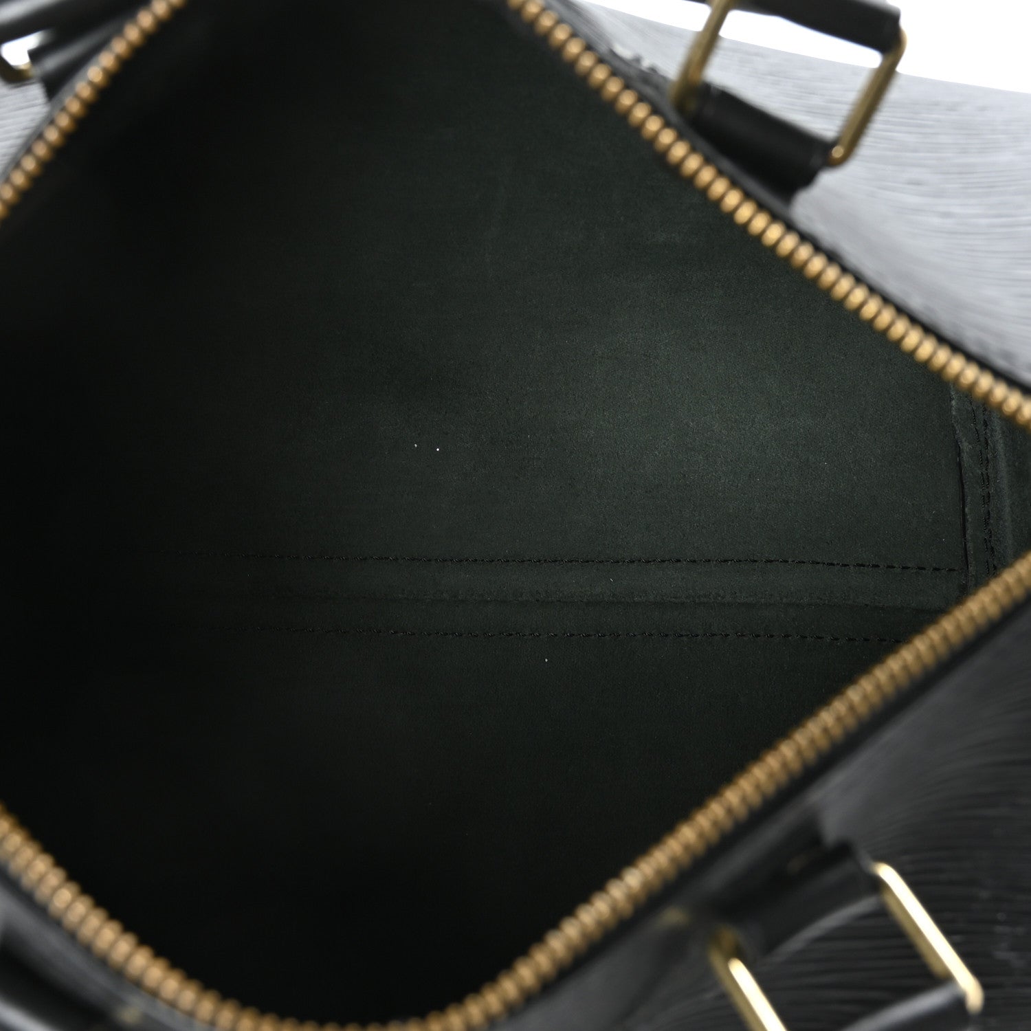 Louis Vuitton Epi Speedy 25 Black 5 of 12