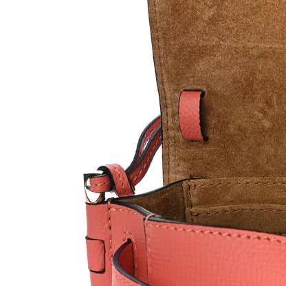 Loewe Pebble Grain Calfskin Mini Gate Dual Bag Pink Tulip 13 of 13