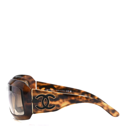 Chanel Oval Sunglasses 6022-Q Tortoise 3 of 7