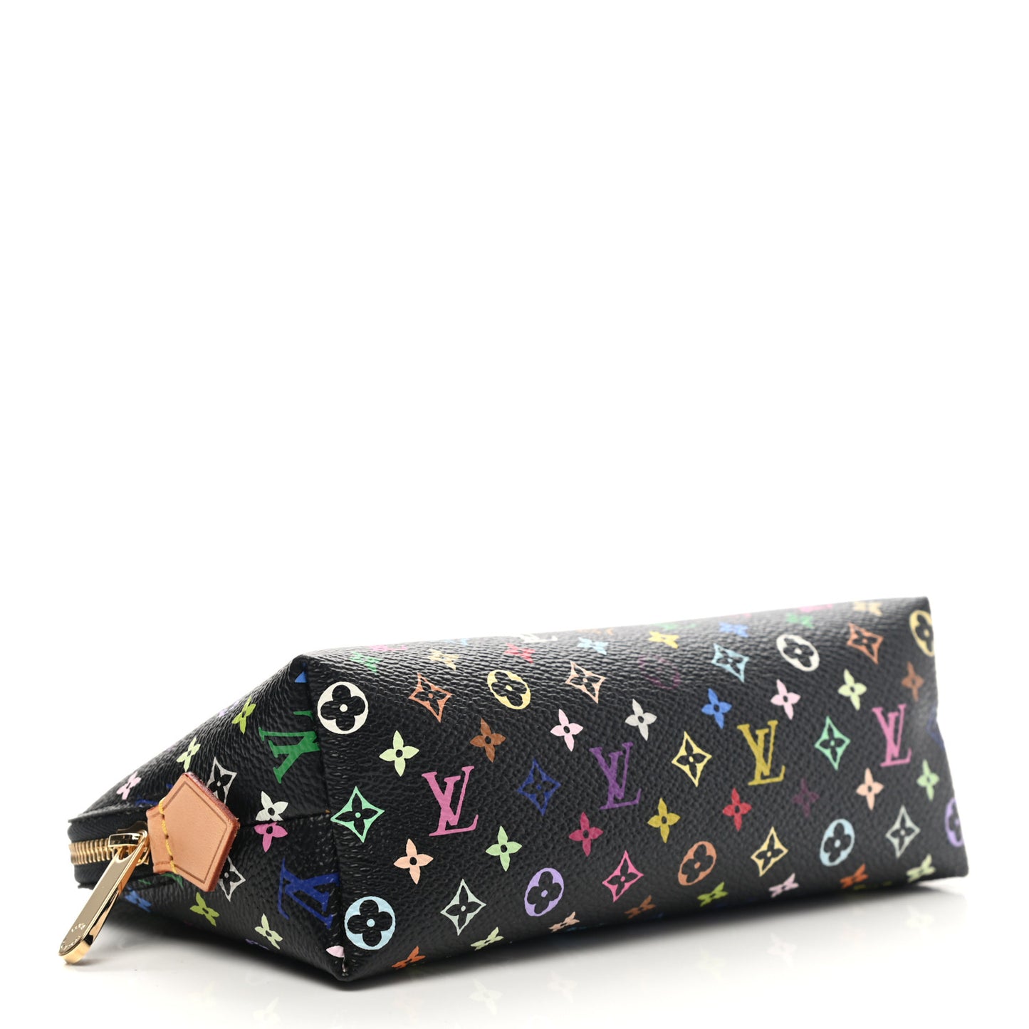 Monogram Multicolor Cosmetic Pouch Black Grenade