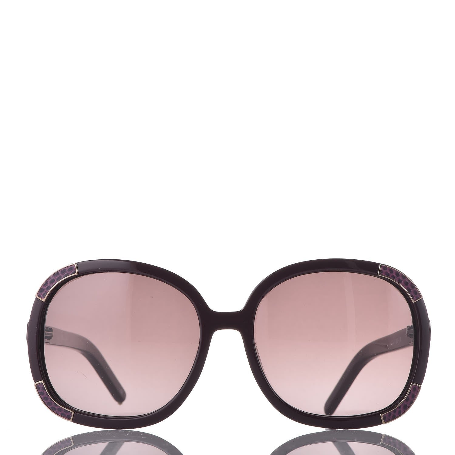 Chloe Oversized Sunglasses CL 2189 Purple 3 of 8