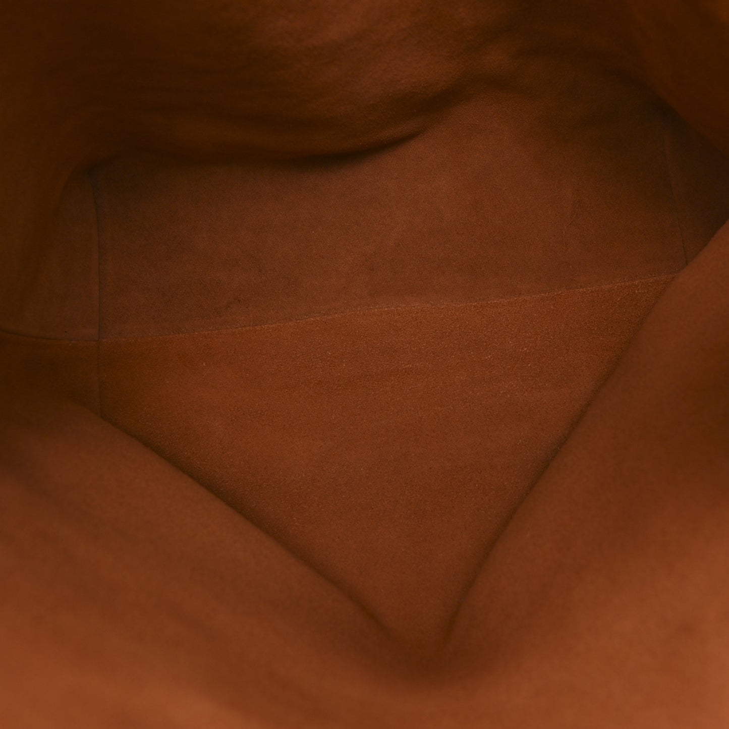 Grained Calfskin Low Key Hobo MM Cognac