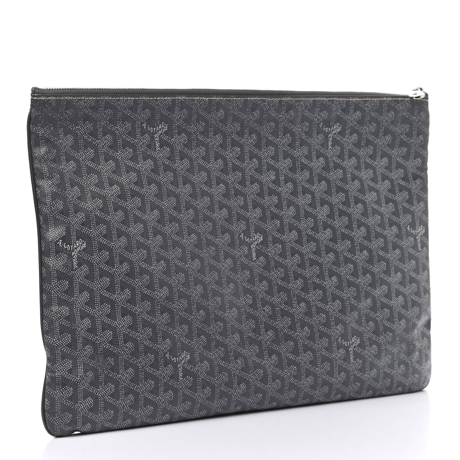 Goyard Goyardine Senat Pochette GM Grey 3 of 9