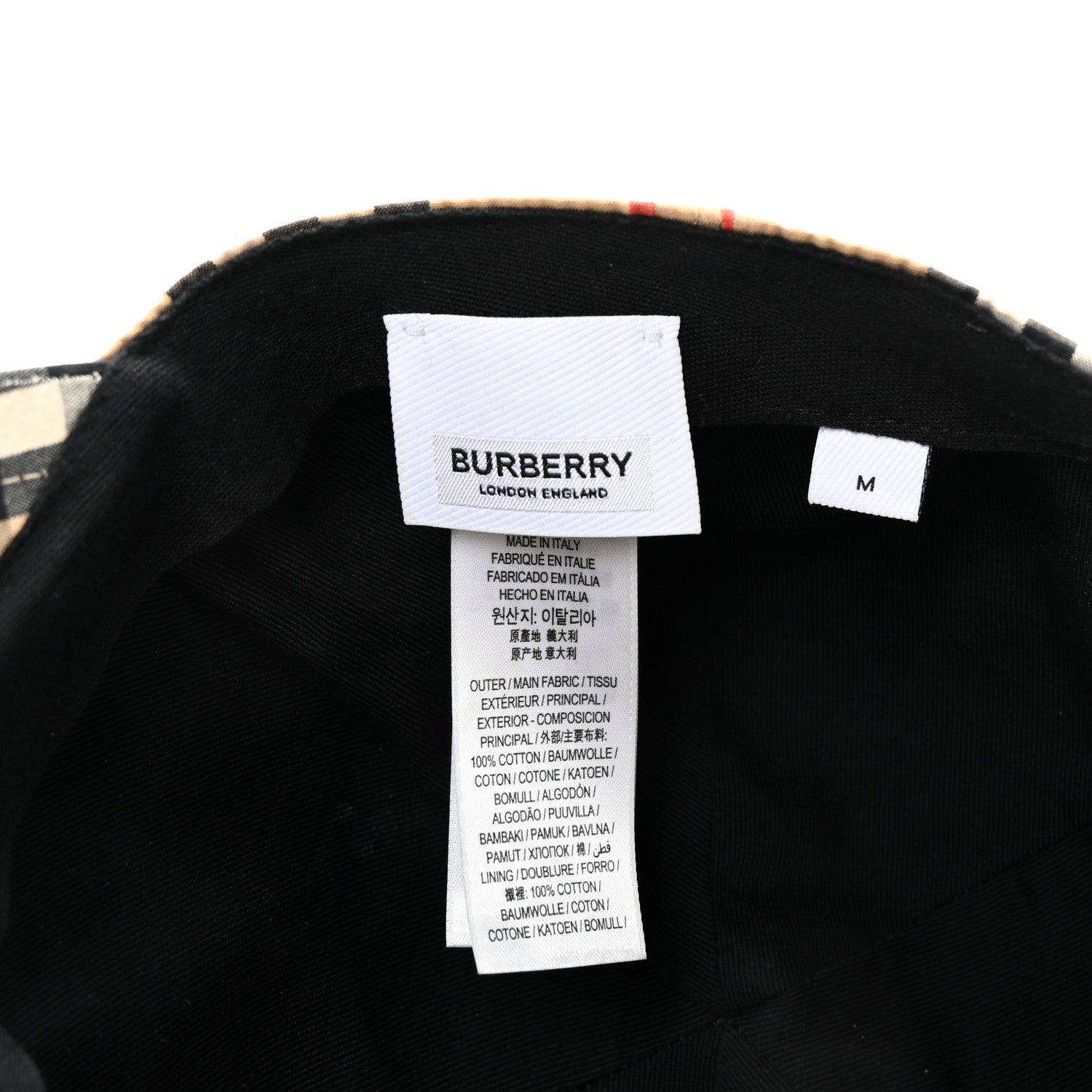 Burberry Technical Cotton TB Baseball Cap M Archive Beige 8 of 8