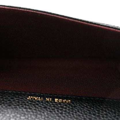 Chanel Caviar Quilted Flap Card Holder Black 5 of 9