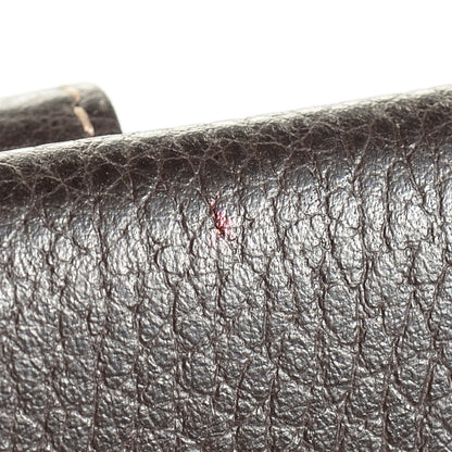 Gucci Crystal Monogram French Flap Wallet Dark Brown 9 of 9