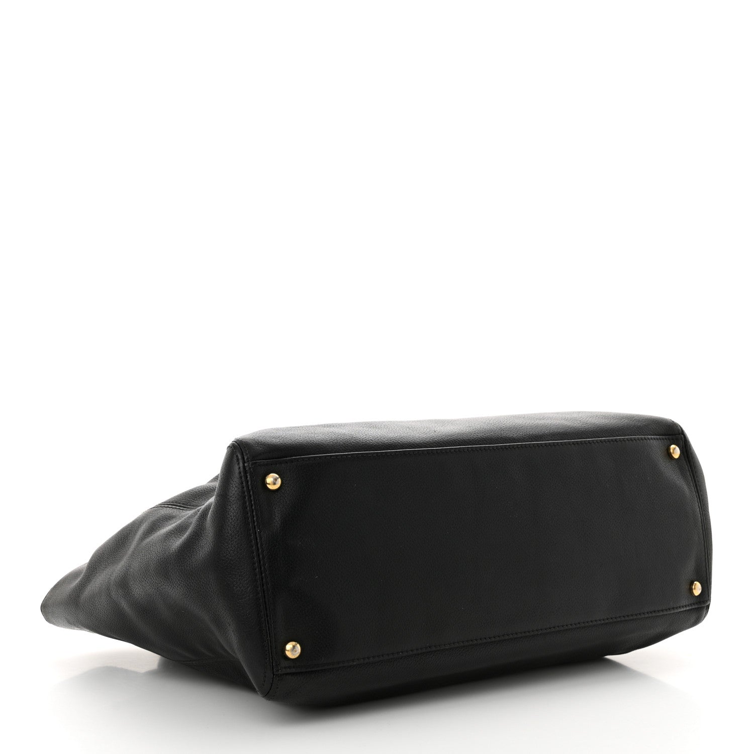 Chanel Calfskin Cerf Executive Shopper Tote Black 4 of 12