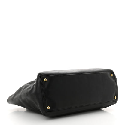 Chanel Calfskin Cerf Executive Shopper Tote Black 4 of 12