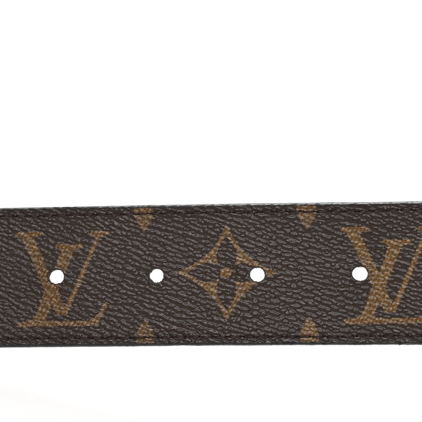 Monogram Epi 35mm LV Circle Reversible Belt 80 32 Black
