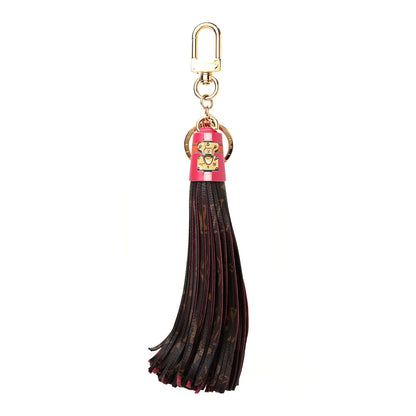 Louis Vuitton Monogram Summer Trunk Tassel Bag Charm Key Holder 1 of 4