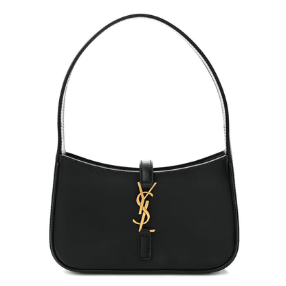 Saint Laurent Smooth Calfskin Le 5 A 7 Mini Hobo Black 1 of 11