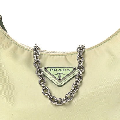 Prada Re-Nylon Saffiano Re-Edition 2005 Shoulder Bag Acqua 9 of 16
