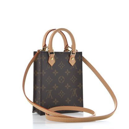 Louis Vuitton Monogram Petit Sac Plat 2 of 10