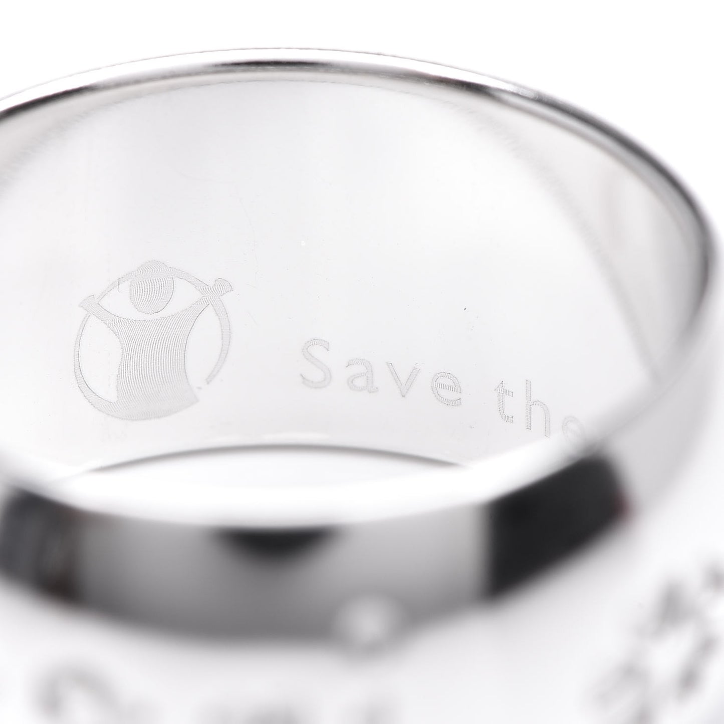 Sterling Silver Save The Children Ring 54 7