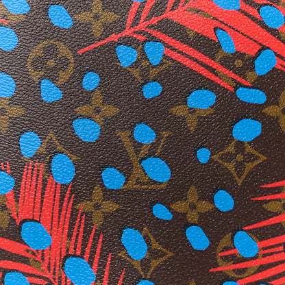Louis Vuitton Monogram Jungle Dots Toiletry Pouch 26 Coquelicot Denim 8 of 11