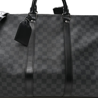 Louis Vuitton Damier Graphite Keepall Bandouliere 55 8 of 10