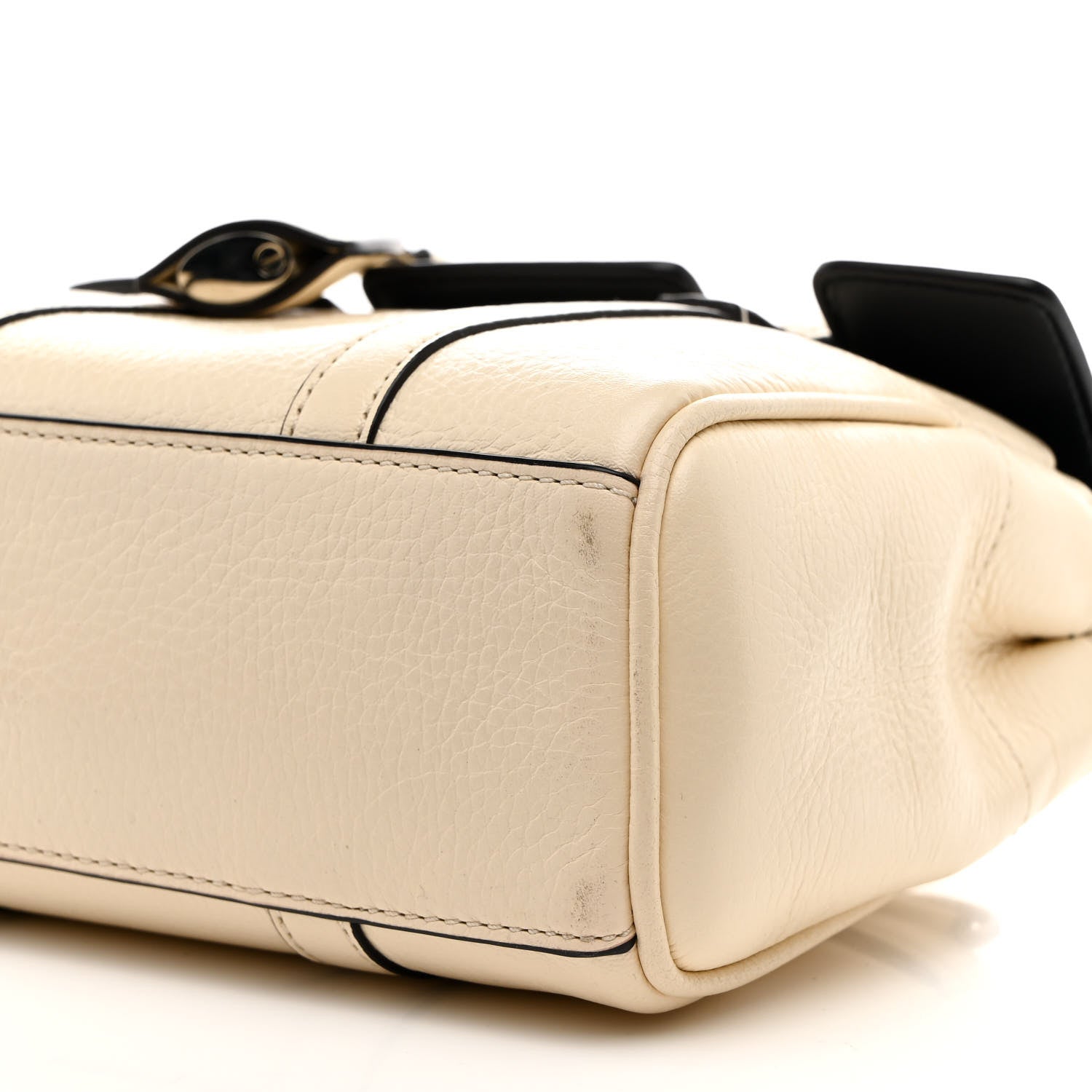 Mulberry Classic Grain Mini Bayswater White 10 of 13