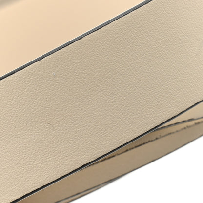 Christian Dior Calfskin Saddle Belt 70 28 White 9 of 11