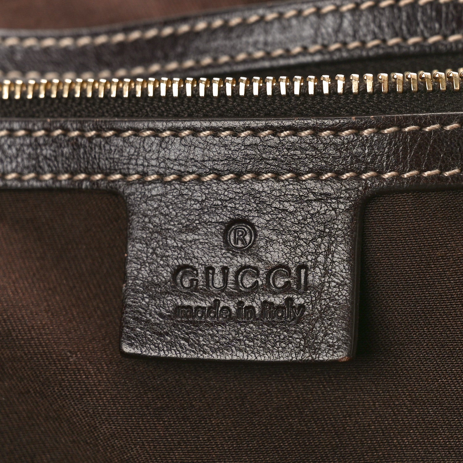 Gucci Monogram Small Pelham Shoulder Bag Dark Brown 6 of 11