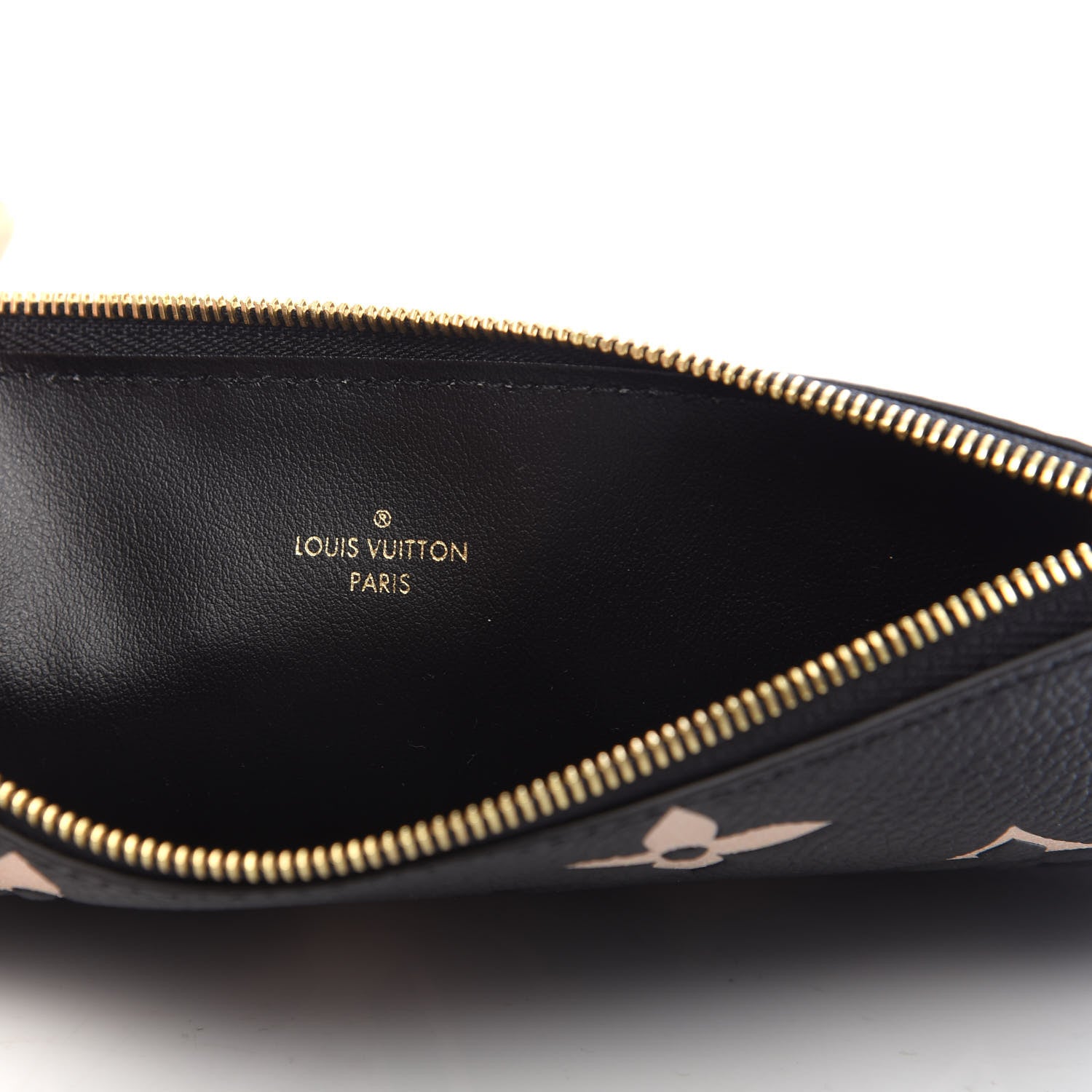 Louis Vuitton Empreinte Monogram Giant Pochette Felicie Zippered Insert Black 6 of 6
