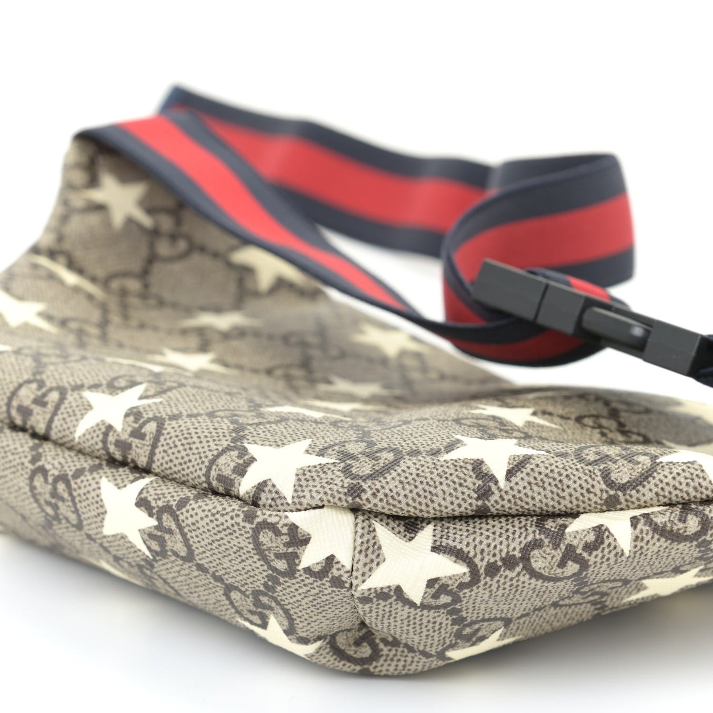 GG Supreme Monogram Stars Childrens Belt Bag