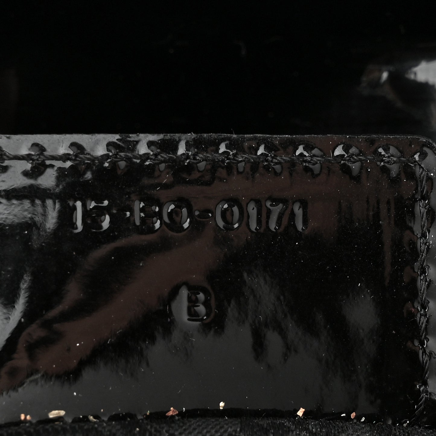 Patent Cannage Medium Lady Dior Black