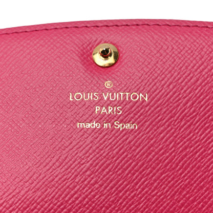 Louis Vuitton Monogram Bloom Flower Emilie Wallet Fuchsia 7 of 11
