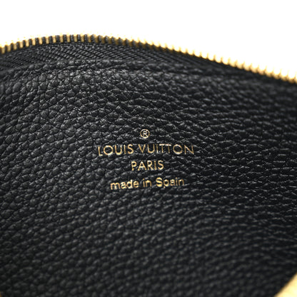 Louis Vuitton Empreinte Josephine Wallet Zippered Insert Black 6 of 9