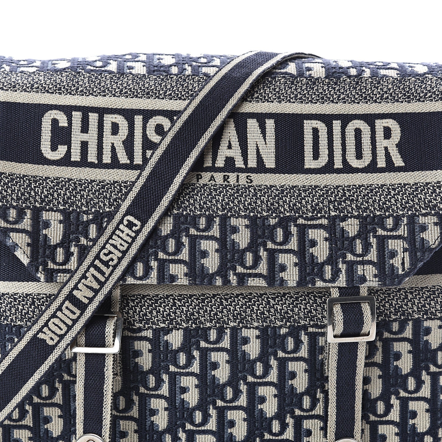 Christian Dior Oblique Medium Diorcamp Messenger Blue 6 of 8