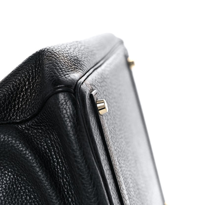Hermes Togo Birkin 40 Black 8 of 45
