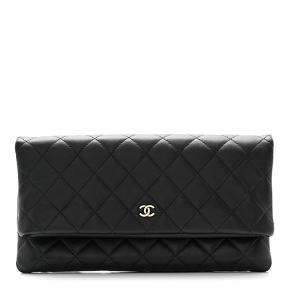 Chanel Lambskin Quilted CC Beauty Clutch Black 1 of 22