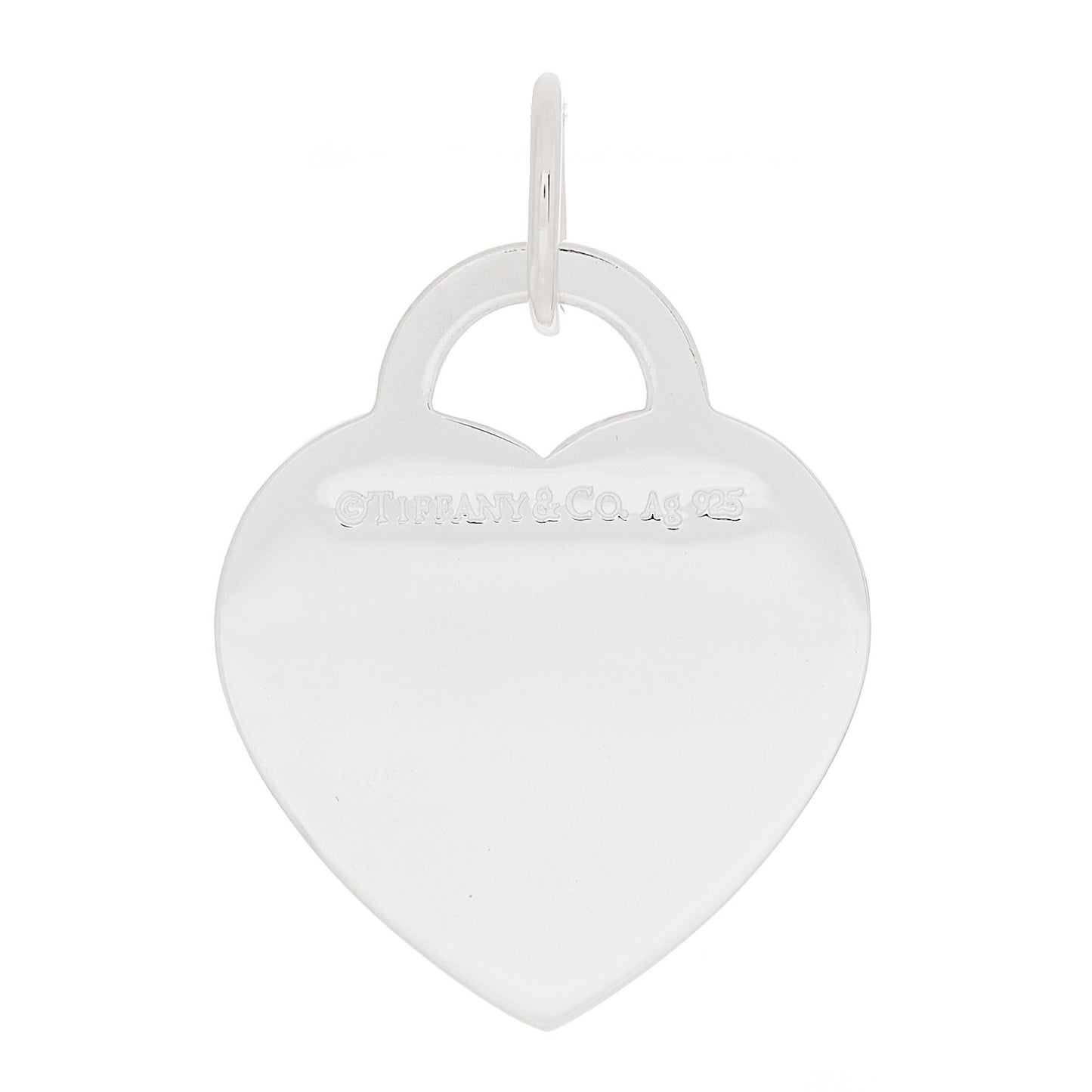 Sterling Silver Enamel LOVE YOU Heart Charm Red