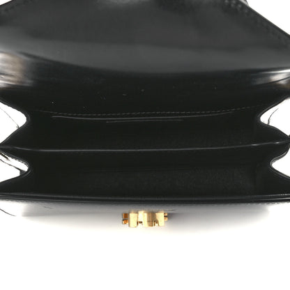 Saint Laurent Grain de Poudre Mini Classic Monogram Cassandra Top Handle Black 5 of 12