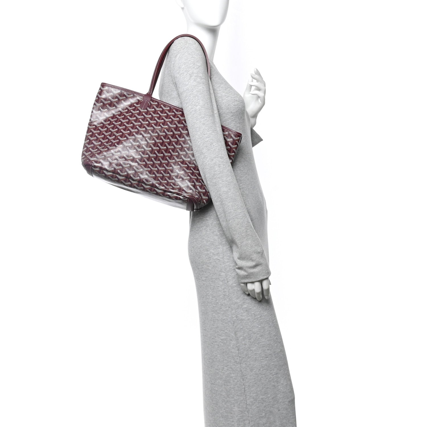 Goyard Goyardine Artois PM Burgundy 2 of 11