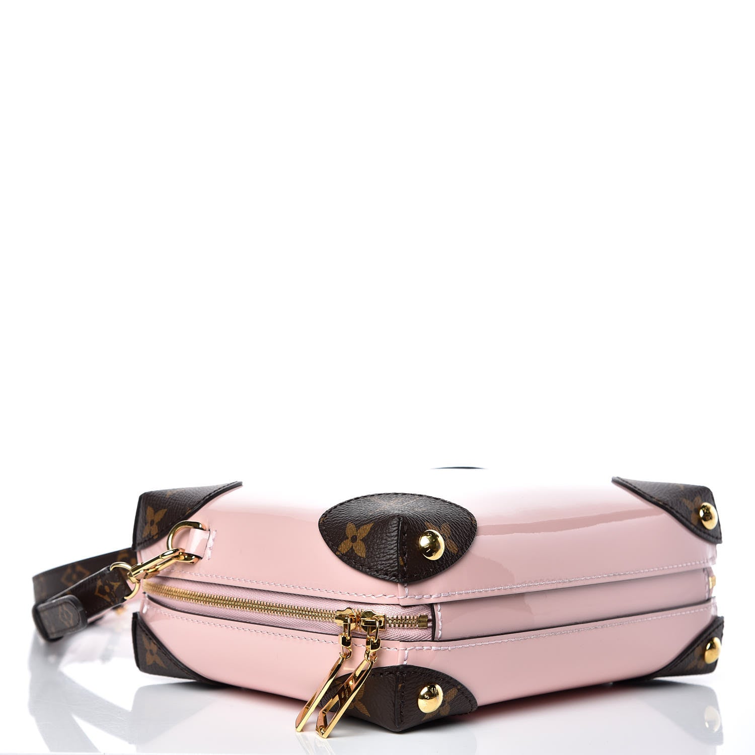 Louis Vuitton Patent Miroir Venice Rose Ballerine 4 of 7